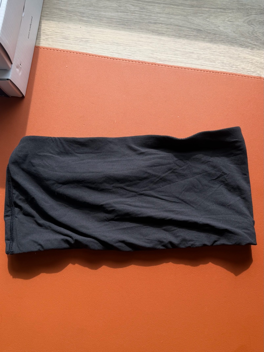 SKIMS Black Stretch Bandeau Tube Top Size M
